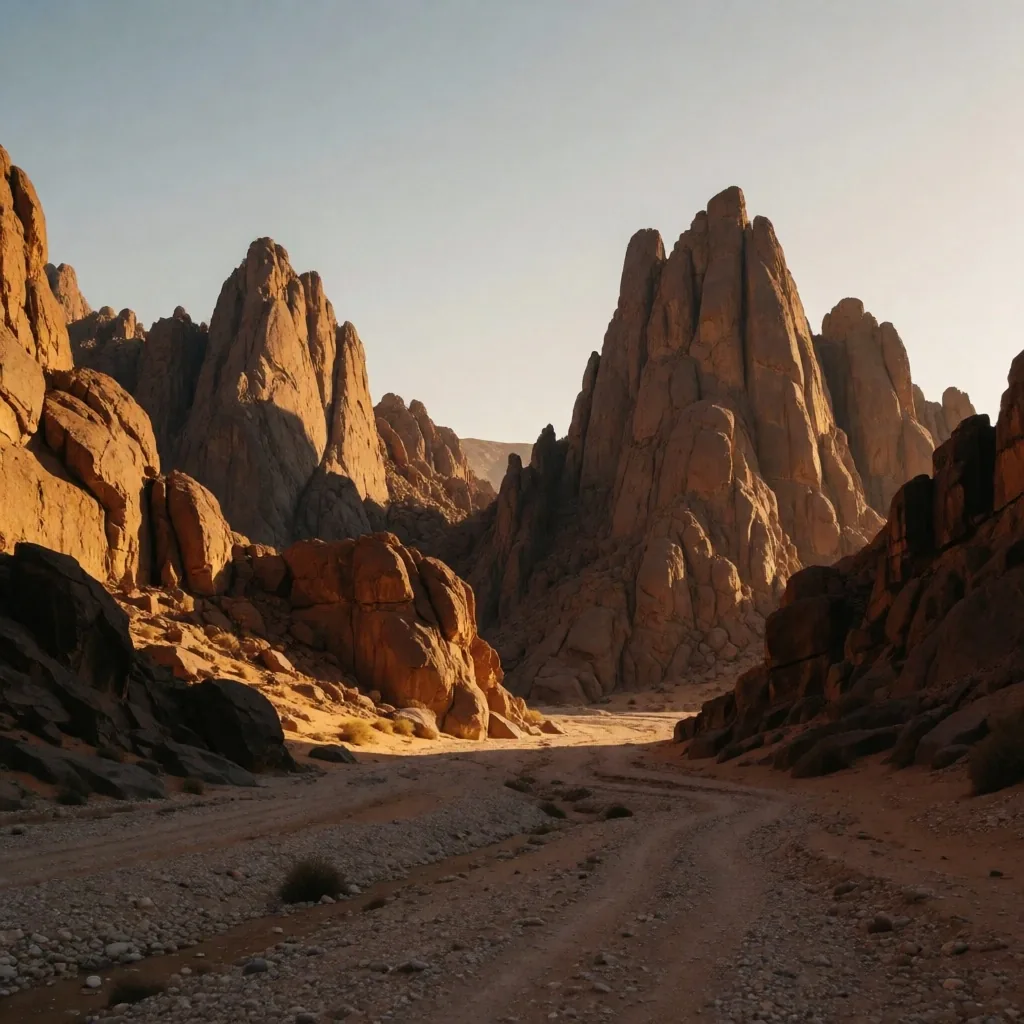 Eastern Desert mountains